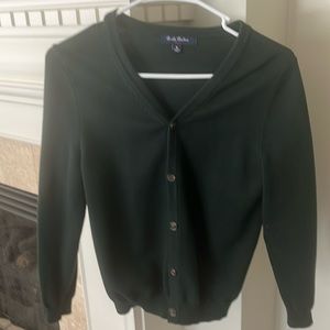 Brooks Brothers Forest Green Cardigan
